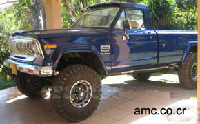 1974 AMC Jeep J20, Costa Rica