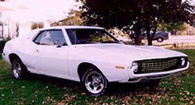 1972 Javelin SST snow white
